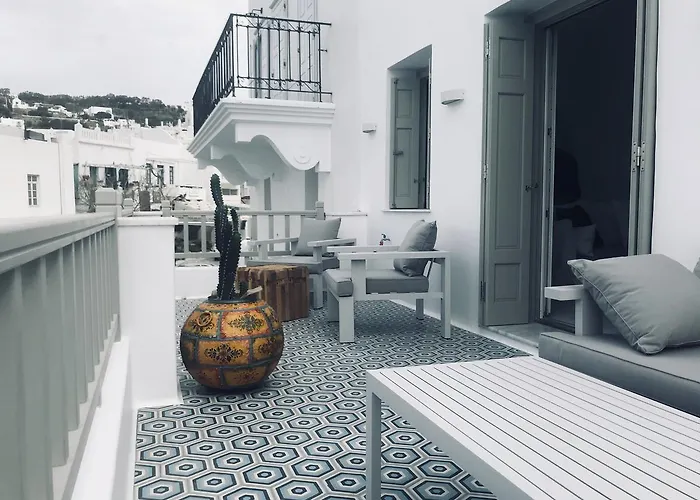 别墅 Pnoe Mykonos Town